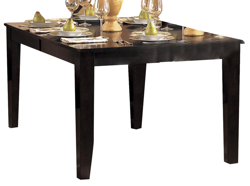 Homelegance Crown Point Dining Table in Merlot 1372-78 image