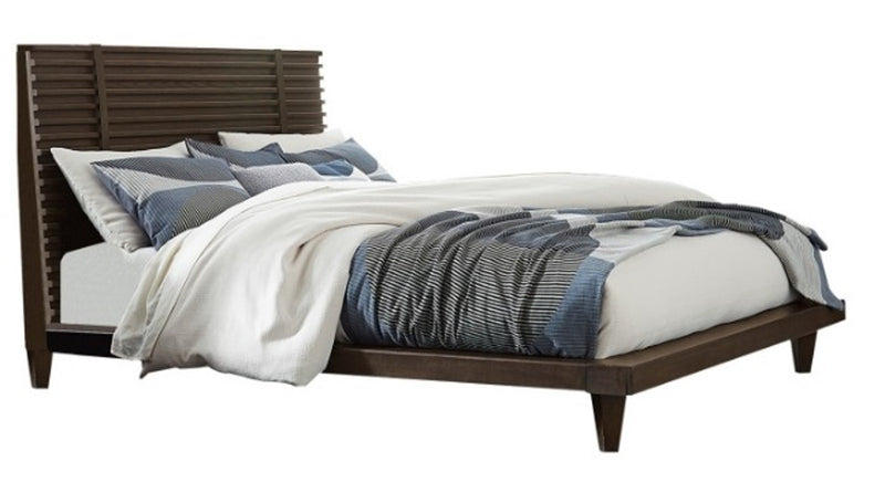 Homelegance Ridgewood Queen Platform Bed in Rustic Burnished Oak 1600-1* image