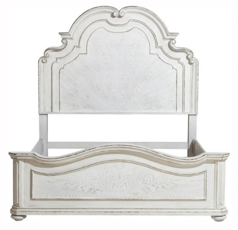 Homelegance Willowick Queen Panel Bed in Antique White 1614-1* image