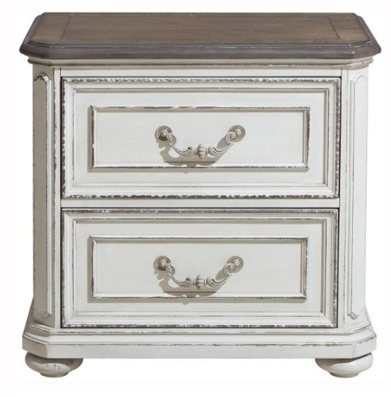 Homelegance Willowick Nightstand in Antique White 1614-4 image