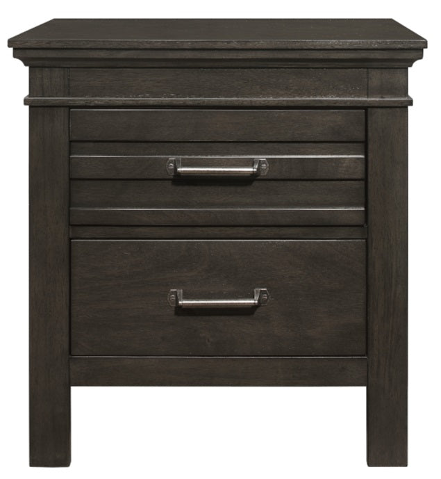 Homelegance Blaire Farm Nightstand in Saddle Brown Wood 1675-4 image