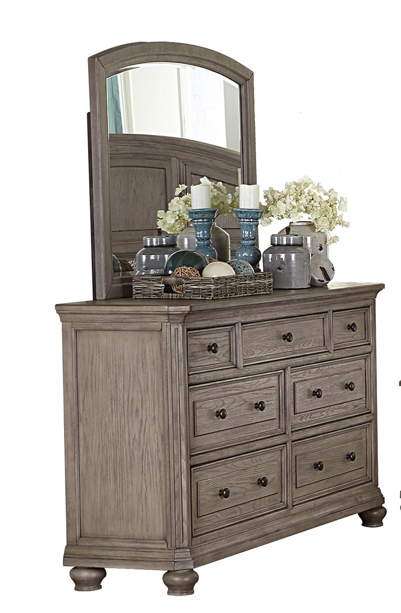 Homelegance Lavonia 7 Drawer Dresser in Gray 1707-5 image