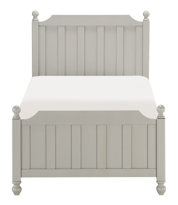Homelegance Wellsummer Twin Panel Bed in Gray 1803GYT-1* image