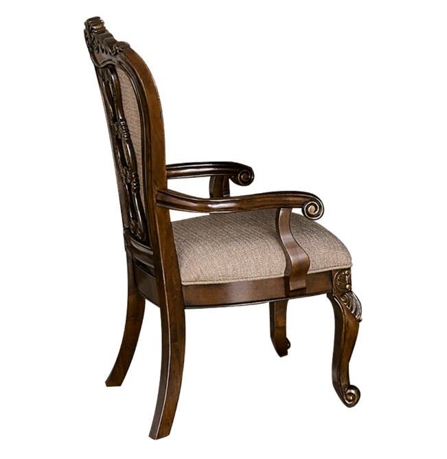Homelegance Bonaventure Park Arm Chair in Cherry (Set of 2) image