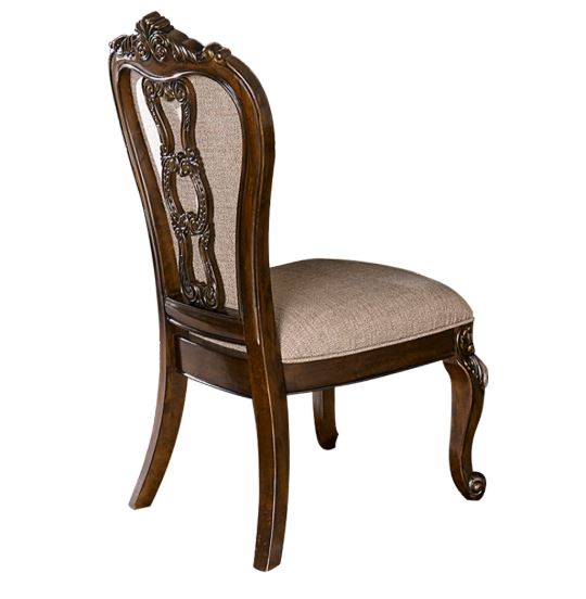 Homelegance Bonaventure Park Side Chair in Cherry (Set of 2) image
