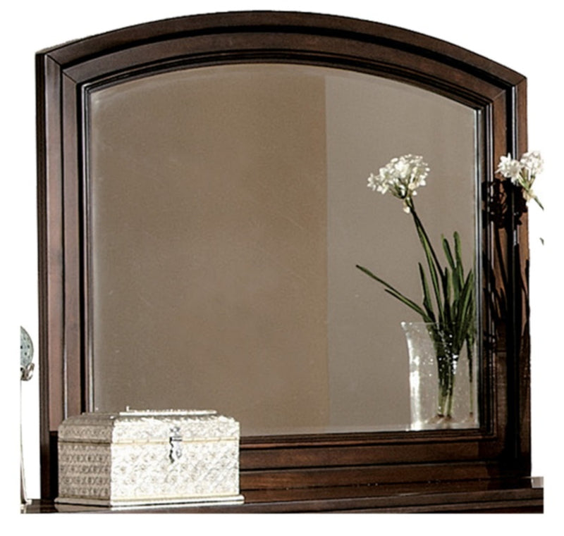 Homelegance Cumberland Mirror in Brown Cherry 2159-6 image