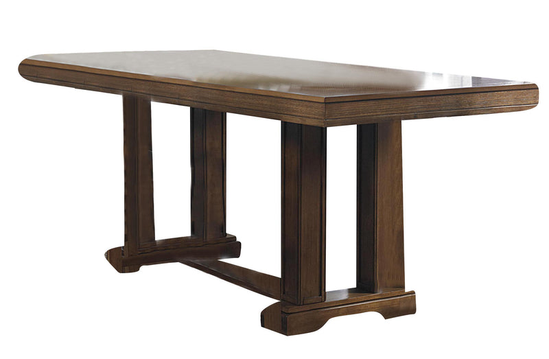 Homelegance Kirtland Counter Height Table in Warm Oak 1399-36XL image