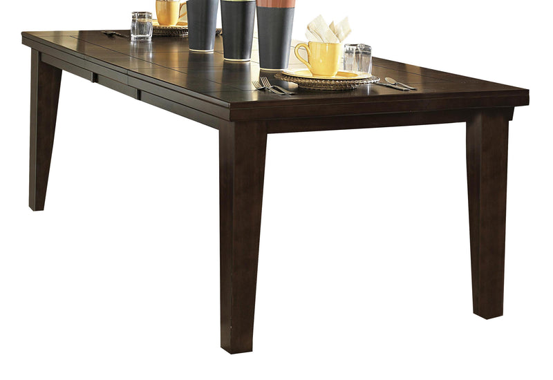 Homelegance Ameillia Rectangular Extension Dining Table in Dark Oak 586-82 image