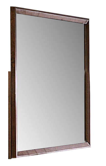 Homelegance Kasler Mirror in Medium Walnut 2135-6 image