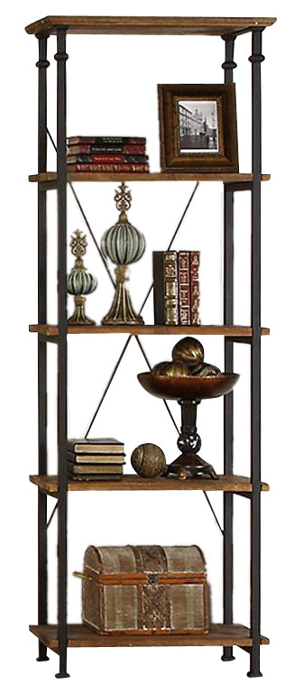 Homelegance Factory Bookcase in Rustic Brown 3228-12 image