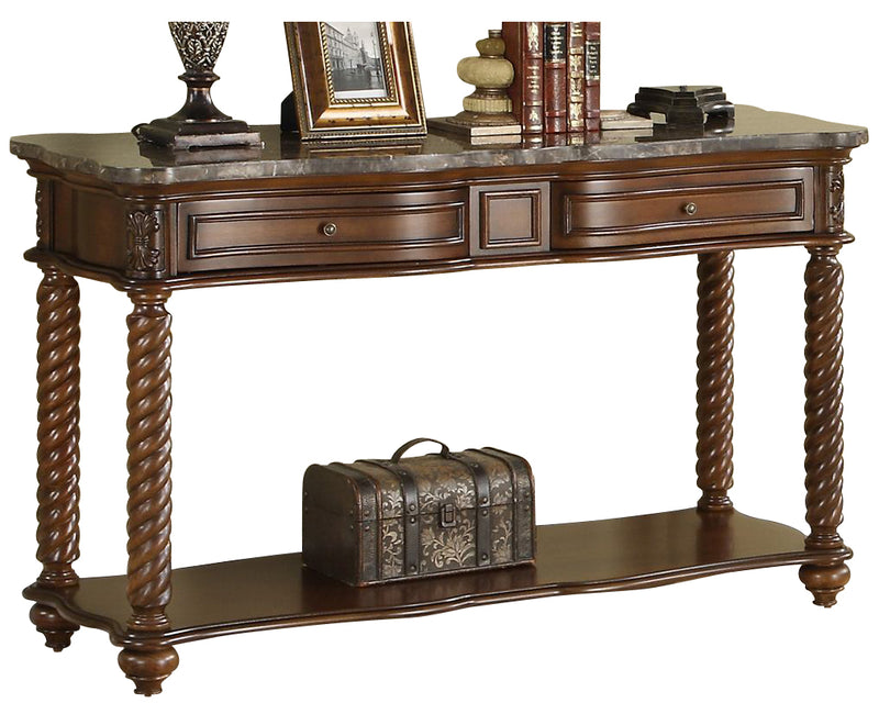 Homelegance Lockwood Sofa Table in Brown Mahogany 5560-05 image