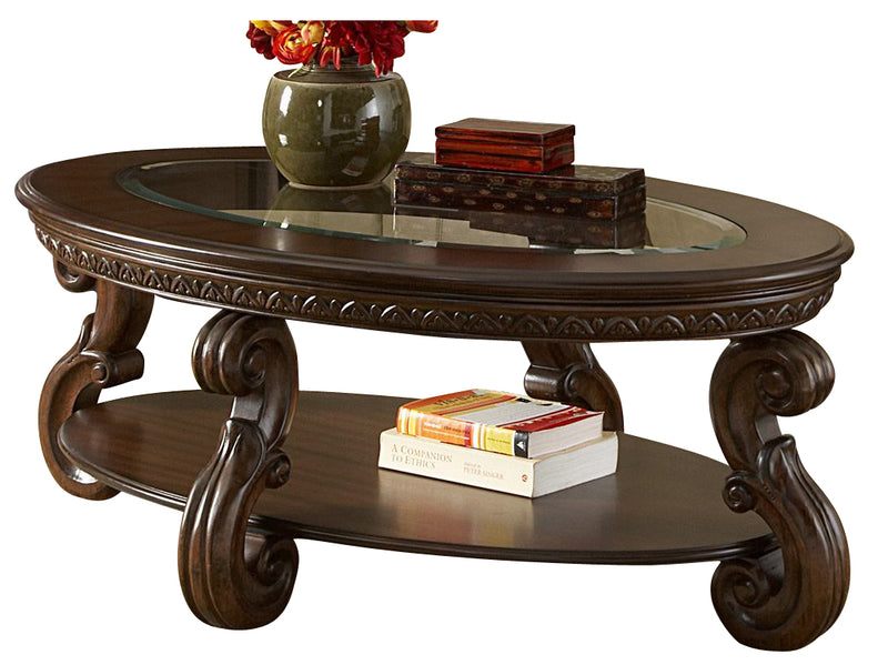 Homelegance Cavendish Cocktail Table in Warm Cherry 5556-30 image