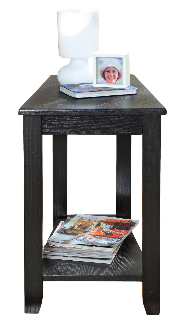 Homelegance Elwell Chairside Table in Black 4728BK image