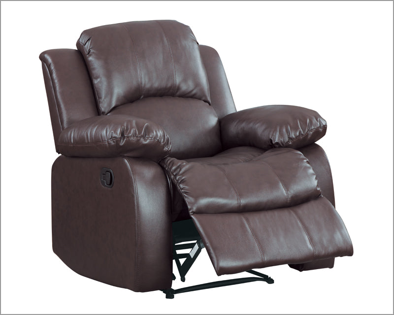 Homelegance Cranley Reclining Chair in Brown 9700BRW-1 image