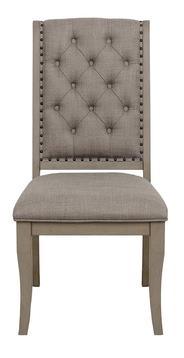 Homelegance Vermillion Side Chair in Gray (Seat of 2) image