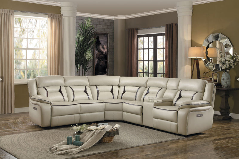 Homelegance Furniture Amite 6pc Sectional Sofa in Beige image