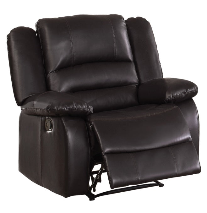 Homelegance Furniture Jarita Reclining Chair in Brown 8329BRW-1 image
