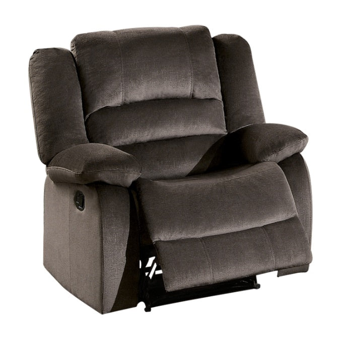 Homelegance Furniture Jarita Reclining Chair in Chocolate 8329CH-1 image