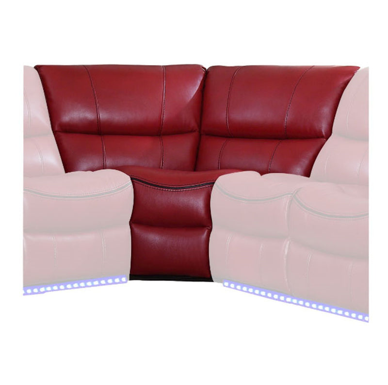 Homelegance Furniture Pecos Corner Seat in Red 8480RED-CR image