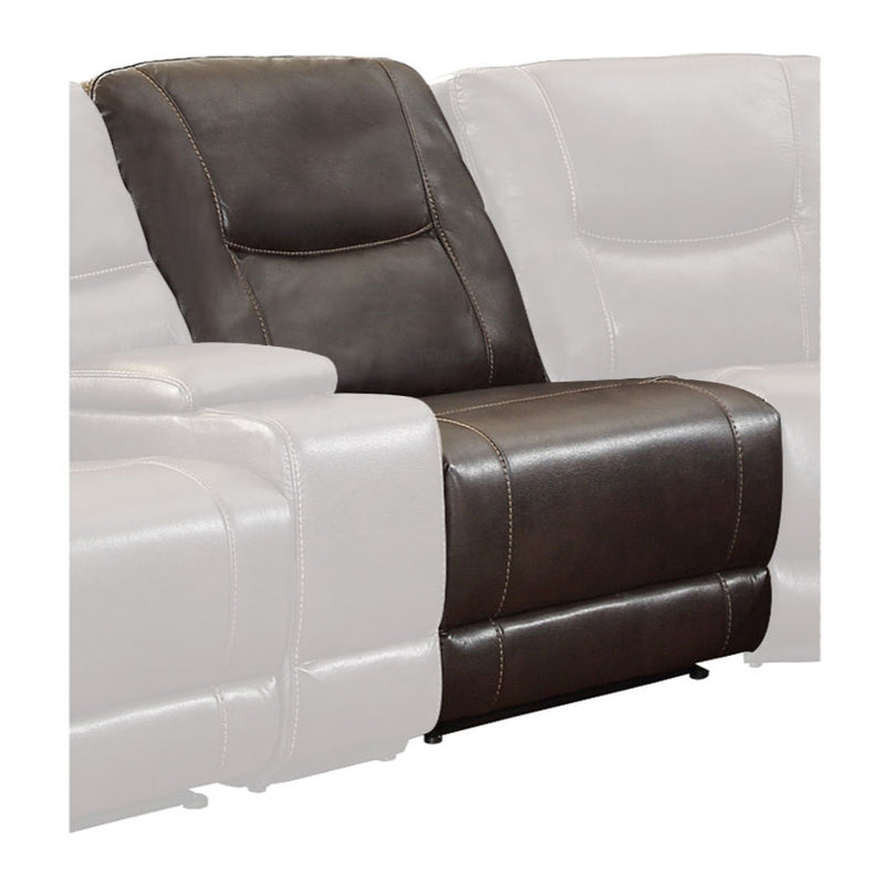 Homelegance Furniture Columbus Armless Chair in Dark Brown 8490-AC image
