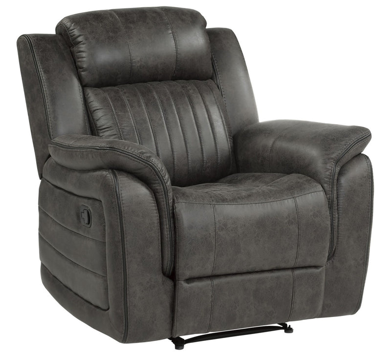 Homelegance Furniture Centeroak Reclining Chair in Gray 9479BRG-1 image