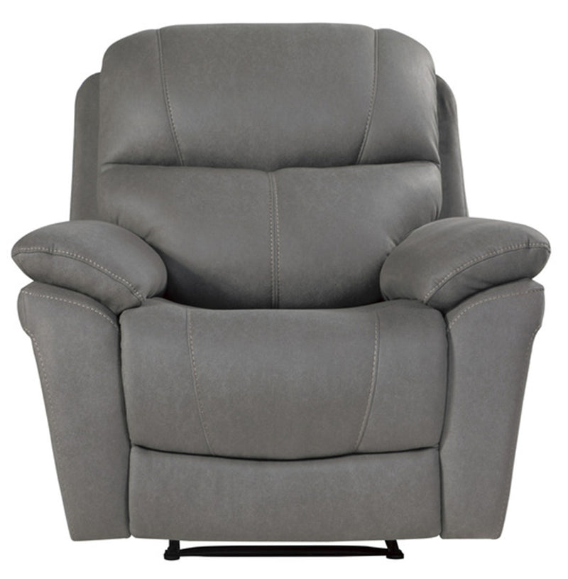 Homelegance Furniture Longvale Glider Reclining Chair in Gray 9580GY-1 image