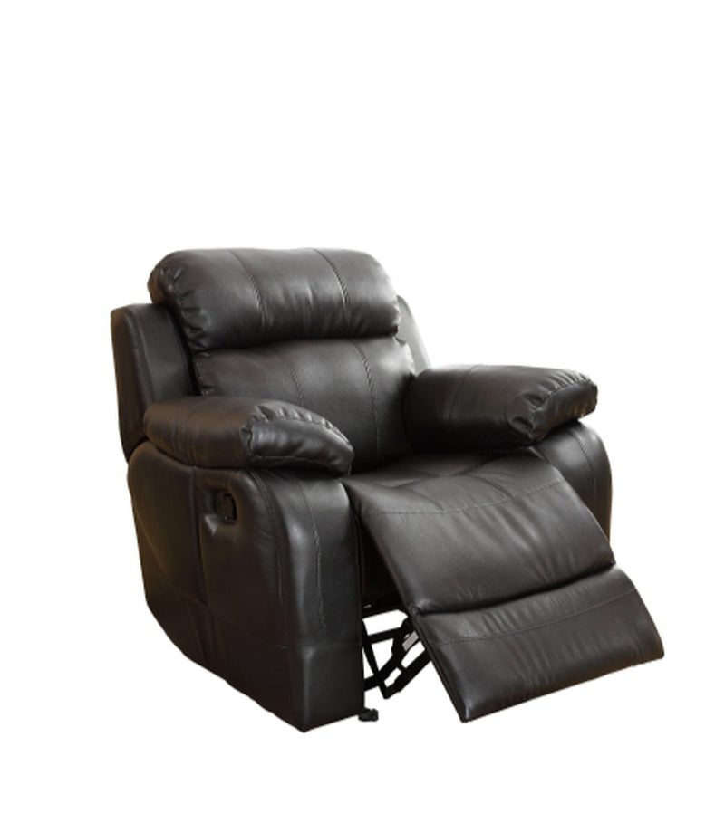 Homelegance Furniture Marille Glider Reclining Chair in Black 9724BLK-1 image