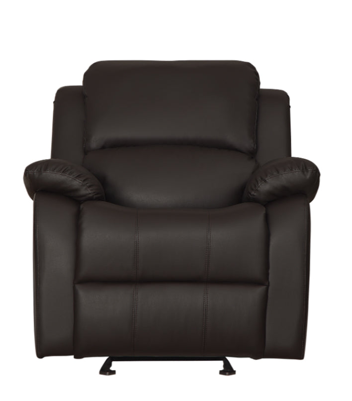 Homelegance Furniture Clarkdale Glider Reclining Chair in Dark Brown 9928DBR-1 image