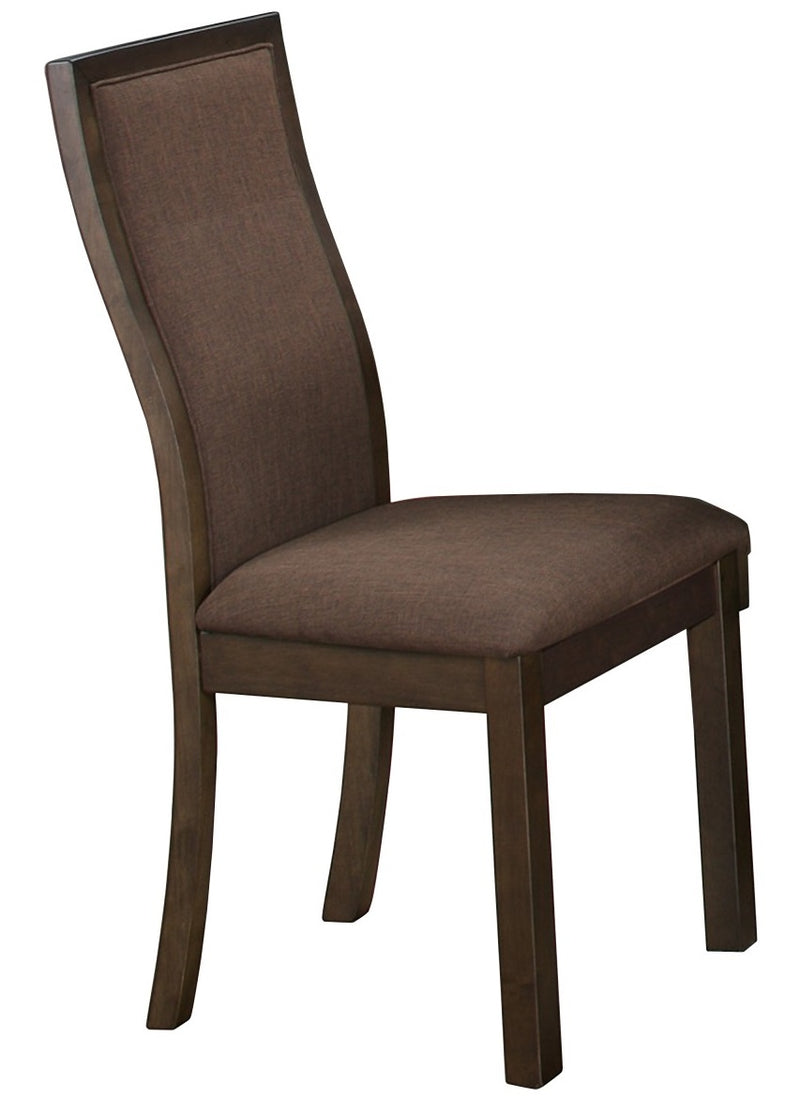 Homelegance Compson Side Chair in Natural and Walnut (Set of 2) image