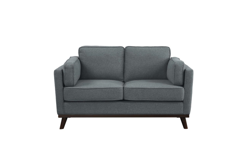 Homelegance Furniture Bedos Loveseat in Gray 8289GY-2 image
