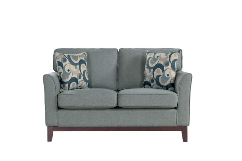 Homelegance Furniture Blue Lake Loveseat in Gray 9806GRY-2 image