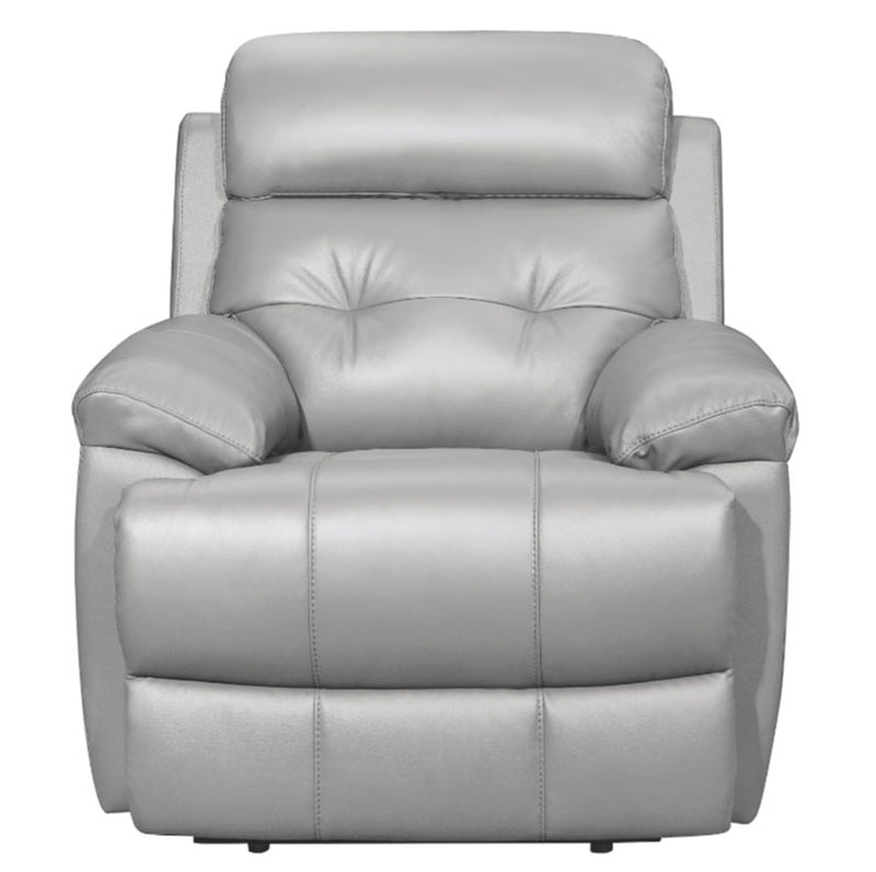 Homelegance Furniture Lambent Double Reclining Chair in Silver Gray 9529SVE-1 image