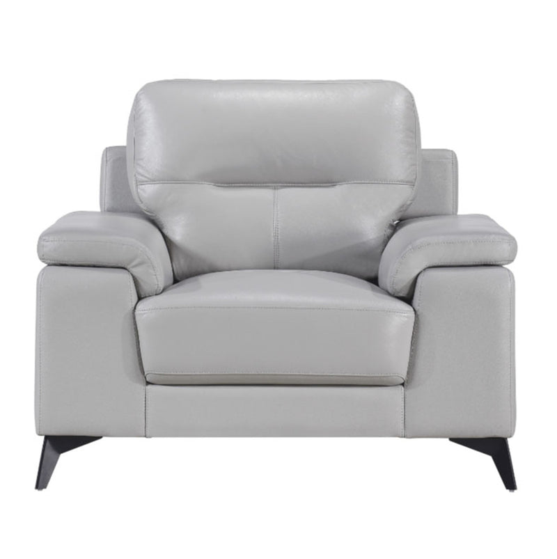 Homelegance Furniture Mischa Chair in Silver Gray 9514SVE-1 image
