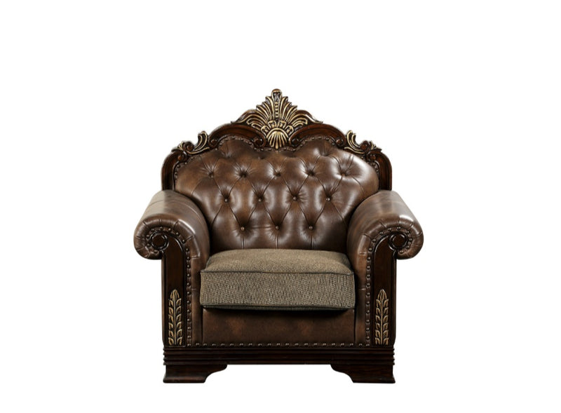Homelegance Furniture Croydon Chair in Cherry 9815-1* image