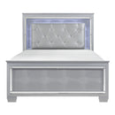 Homelegance Allura King Panel Bed in Silver 1916K-1EK* image