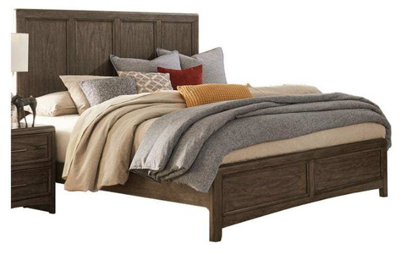 Homelegance Seldovia King Panel Bed in Gray Mindy 1619K-1EK* image