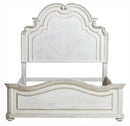 Homelegance Willowick King Panel Bed in Antique White 1614K-1EK* image