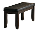 Homelegance Ameillia Bench in Dark Oak 586-13 image