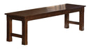 Homelegance Schleiger 66" Bench in Dark Brown 5400-13 image