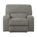 Homelegance Furniture Borneo Power Reclining Chair in Mocha 9849MC-1PWH image