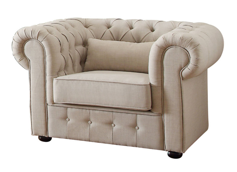 Homelegance Furniture Savonburg Chair in Beige 8427-1 image