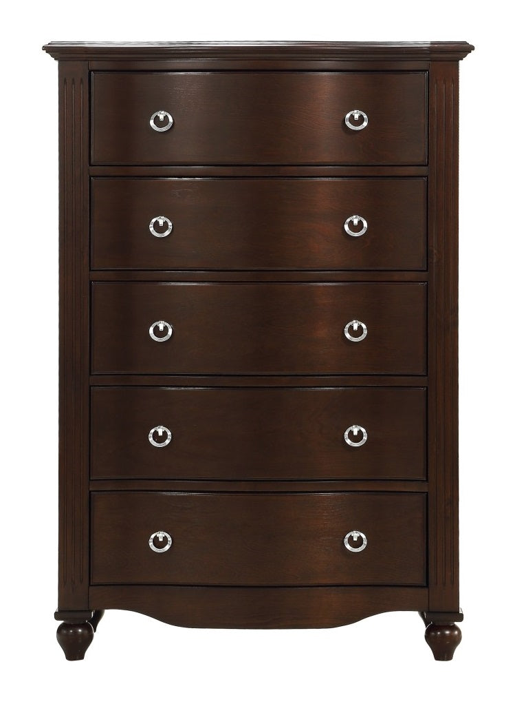 Homelegance Meghan 5 Drawer Chest in Espresso 2058C-9 image