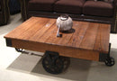 Homelegance Factory Cocktail Table in Rustic Brown 3228-30 image