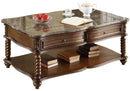 Homelegance Lockwood Cocktail Table in Brown Mahogany 5560-30 image