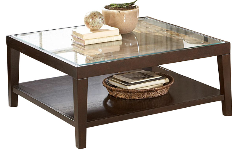 Homelegance Vincent Cocktail Table in Espresso 3299-01 image