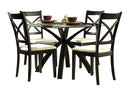 Homelegance Cantor 5-Piece Dinette Table Set in Warm Cherry 5380 image