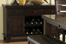 Homelegance Ameillia Server in Dark Oak 586-40 image