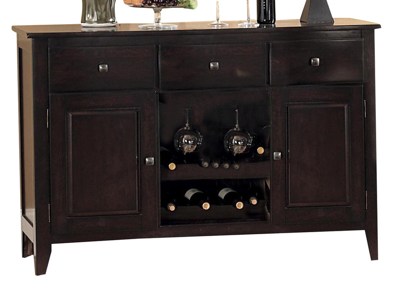Homelegance Crown Point Server in Merlot 1372-40 image