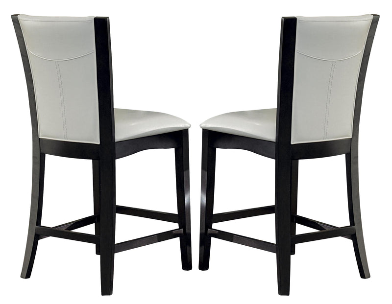 Homelegance Daisy Counter Height Chair in White (set of 2) 710-24W image