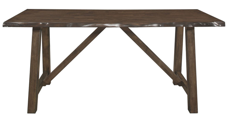 Homelegance Furniture Whittaker Dining Table in Burnished Brown 5752-71 image